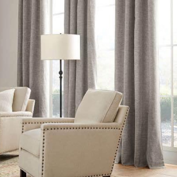 Pottery Barn Accents Pottery Barn Emery Linen Curtain Grommet